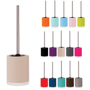 Brosse de toilette et support CAGLIARI, brun clair - Product Image 2