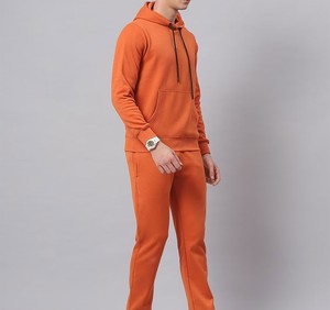 Design Customized Quality Men's 100% Cotton Quick Dry Breathable Lightweight <b>Tracksuit</b> for Jogging Custom Made Wholesale - Product Image 3