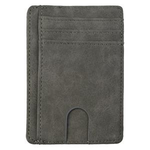 Cartera de cuero para hombre con bolsillo para monedas Cartera personalizada de dólar Monedero de cuero real para hombre - Product Image 5