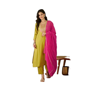 Traje Salwar de Rayón Pesado de Diseño Moderno, Estilo Indio-Pakistaní, Última Colección Exclusiva en Colores Frescos, Ropa Elegante para Fiestas y Bodas, Boutique - Product Image 1