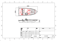 Bass Boat V488L entièrement en aluminium compatible avec Kimple Aluminum Boat