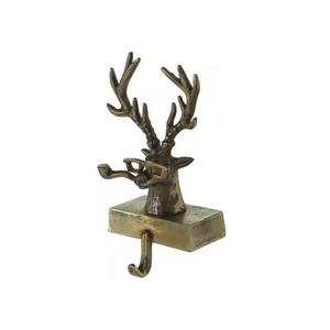 Soporte de media de Metal de superficie elegante para gancho de hierro de acabado liso de Navidad para decoración del hogar de vacaciones - Product Image 5