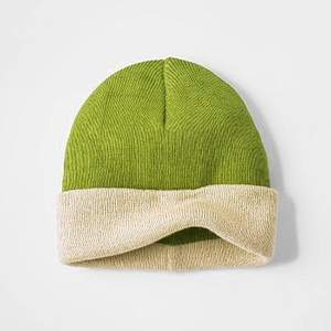 Bonnets en acrylique unisexes tendance et colorés personnalisables, vente en gros, multicolores, bonnets en tricot pour femmes, décontractés, broderie 3D, haute qualité - Product Image 5