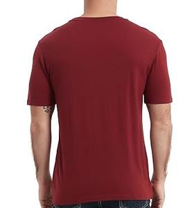 Camisetas de Manga Corta para Hombre, Cuello Redondo, 100% Lana Merino, Color Personalizado, Corte Regular, Anti-Pilling y Secado Rápido - Product Image 6