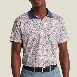 Chemises et vestes de golf classiques pour hommes mélangeant le style avec la fonctionnalité Vestes et chemises de golf pour hommes de haute qualité - Product Image 3