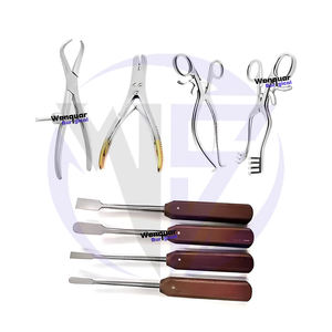 Ensemble d'instruments chirurgicaux orthopédiques 8 pièces OEM en acier inoxydable, instruments d'élévation postérieure, coupe-fils, rétracteurs, fabricant Wenquar - Product Image 5