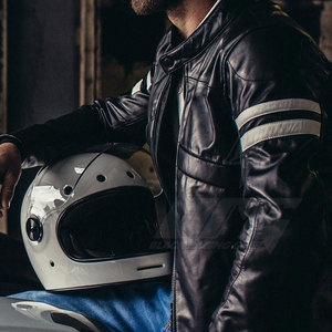 Veste de sport d'hiver de couleur unie pour adultes Nouveau design Veste de moto imperméable et coupe-vent Vêtements de moto de course - Product Image 6