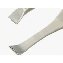 REHMAT NOOR INDUSTRY RN-TTF-001 คีมจับเนื้อเยื่อแบบ Adson ขนาด 12 ซม. 4.7 นิ้ว คีมเหล็กโค้ง 7x7 ซี่ คีมจับเนื้อเยื่อที่ดีที่สุด - Product Image 6