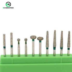 Kit de fraises diamantées dentaires, fraises à grande vitesse pour la préparation des dents, kit de fraises diamantées dentaires professionnelles pour les cliniques et les laboratoires - Product Image 6