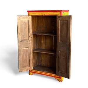 Cómoda de Madera Maciza con Decoración Étnica, Muebles para el Hogar - Product Image 5