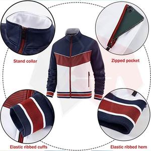 Ensemble de survêtement pour homme de qualité supérieure, deux pièces, personnalisation de la marque, OEM ODM, tissu confortable, vêtements de sport décontractés - Product Image 4