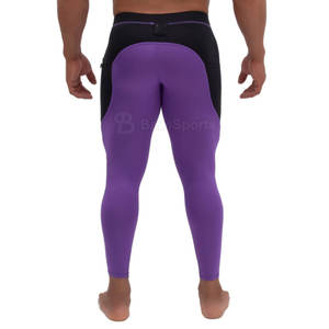 Meilleure qualité Leggings de compression taille haute pour hommes pantalons personnalisés prix d'usine - Product Image 2