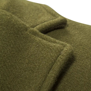 Abrigo Largo Formal Cruzado para Hombre, con Logotipo Personalizado OEM - Product Image 3