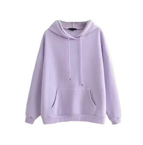 Sudadera con capucha con estampado de lana suave de algodón 100% para hombre, ropa deportiva de punto transpirable, sudadera impermeable de talla grande antiretráctil - Product Image 2