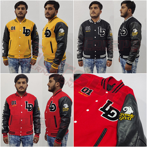 Chaqueta informal de béisbol para hombre, chaqueta de moda de invierno - Product Image 5