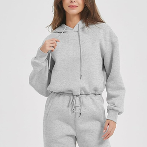 Chándal de jersey con logotipo personalizado de nuevo estilo para mujer, chándal informal de secado rápido a bajo precio con su propio logotipo - Product Image 4