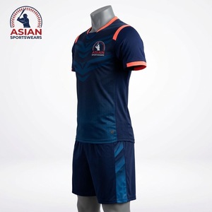 Maillots de football à manches courtes respirants, à séchage rapide et anti-humidité, avec une coupe confortable pour les matchs de compétition - Product Image 3