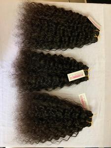 Trama de máquina rizada de pelo crudo, pelo rizado natural. - Product Image 6