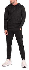Men's High Fashion Designer Utility <b>Hoodie</b> Joggers Custom Made Eco-Friendly <b>Maternity</b> Winter Tracksuit With Pockets Plus Size - Product Image 2