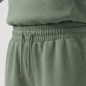 Conjuntos Deportivos de Felpa de Algodón Puro para Mujer, Elegantes, con Etiqueta de Logotipo Personalizable, de Alta Calidad, Suaves y Cálidos para Gimnasio - Product Image 5