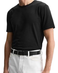 O-cuello de manga corta 100% algodón niños camisetas de secado rápido Durable Color sólido 200 gramos Puff diseño de impresión ropa al aire libre - Product Image 3