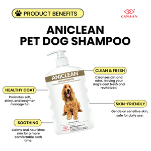 Champú de Aseo Aniclean de Grado Premium para Todo Tipo de Perros, Elimina el Olor Corporal Desagradable, Envío Rápido, Precio al por Mayor - Product Image 2