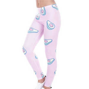 Venta caliente Señoras Fitness Leggings Venta al por mayor Slim Fitted Pantalones de las mujeres Precio de fábrica Impreso Yoga Leggings - Product Image 1