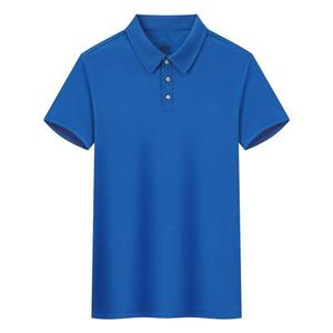 Camiseta Polo de Manga Corta para Hombre, Color Sólido, con Logotipo Bordado Personalizado OEM, Cuello Solapa, Estilo Casual con Botones - Product Image 3