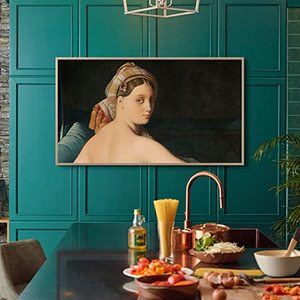 55-Inch QLED Smart LED <b>TV</b> with 4K HDR 120Hz Refresh Rate Wi-Fi <b>USB</b> Interface Black Cabinet - Product Image 6