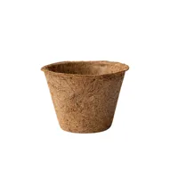 Pot Tanaman Serat Kelapa TrueCoirs 6.5 Inch, Ramah Lingkungan, Gaya Kontemporer, untuk Berkebun di Rumah, Buatan AS