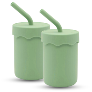 ถ้วยซิลิโคนหัดเดินพร้อมฝาหลอด - Product Image 3