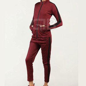 Survêtement décontracté respirant pour femme grande taille en coton léger 100% uni – Collection automne – Vente en gros - Product Image 4