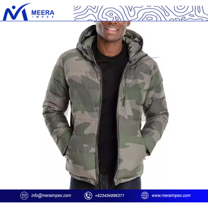 Veste à capuche légère et résistante à l'eau XL pour homme, tenue décontractée d'hiver en plein air, isolation chaude - Product Image 2
