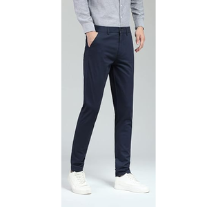 Pantalones chinos ajustados de algodón 100% para hombre hechos en Bangladesh, directos del fabricante de fábrica. - Product Image 3