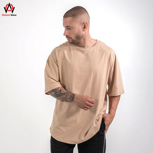 Camiseta informal de verano con cuello redondo para hombre, camisetas de alta calidad para hombre, manga corta, Color sólido, ligero, ajuste de gran tamaño, precio barato - Product Image 3