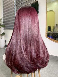 วิกผมคนเวียดนามสีวิกผมตรงลูกไม้ติดปิดด้วยเส้นผมธรรมชาติ HD บาง - Product Image 6