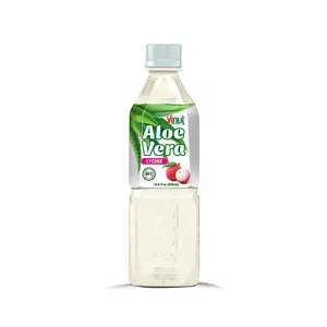 500ml Pet Bottle Vinut Aloe vera with Lychee Flavour Best Price Best Selling from Vietnam Manufacturer