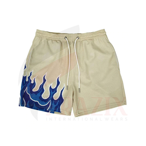 กางเกงขาสั้นชายหาดลำลองแบบสวมใส่ได้ทั้งชายและหญิง ดีไซน์สั่งทำพิเศษ ปี 2024 ผ้าตาข่ายระบายอากาศ เป็นมิตรกับสิ่งแวดล้อม แห้งเร็ว - Product Image 3