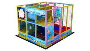 High Quality Customizable Mixed Colour Certified Indoor Softplay Playground Equipment Small Size Ball Pool