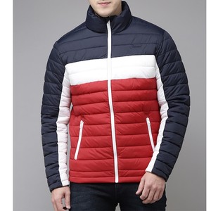 Chaqueta de hombre al por mayor chaleco personalizado chaqueta abrigo sin mangas cuello alto impermeable a prueba de viento chaqueta naranja uniforme abrigos hombres - Product Image 6