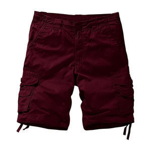Haut court cargo multi-poches pour homme Tendance avec jean 100% coton de qualité supérieure - Product Image 1