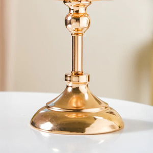 Luxury Gold Plated Metal & Crystal <b>Candle</b> Votive for Christmas Halloween Easter & <b>Wedding</b> Decor Tabletop Decor - Product Image 5