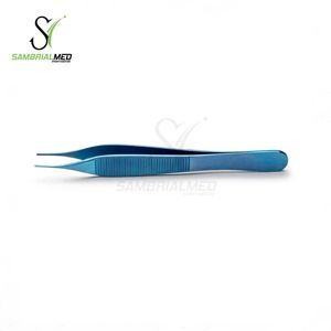 คีมตกแต่งเนื้อเยื่ออ่อนขนาด12.5ซม. 0.8มม. ทำจากไทเทเนียมเกรดทางการแพทย์ - Product Image 3