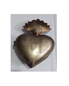 เครื่องประดับแขวนหัวใจโลหะสีทองสำหรับตกแต่งผนังบ้าน - Product Image 1