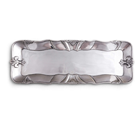 Plateau de service en aluminium, plateau décoratif pour chocolats avec poignée, qualité supérieure, forme carrée, plateau en gros