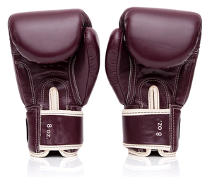 Guantes de Boxeo Profesionales Fairtex Marrones de Alta Calidad con Agarre Ergonómico, Ligeros y con Logotipo Personalizado para Entrenamiento y Sparring - Product Image 4