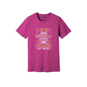 เสื้อยืดผ้าฝ้าย100% พิมพ์ลายพระพุทธรูปแบบลำลองมี12สีให้เลือก160-180 - Product Image 4