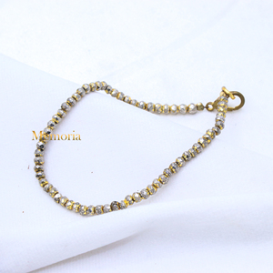 Memoria Jewels Handcrafted Última colección 925 Cuentas facetadas de plata esterlina Tamaño ajustable IGI Certified Diseñador DE LA MJ-21 - Product Image 2