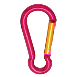 Moschettoni in Alluminio per Vigili del Fuoco, Colori Assortiti, 60 mm. per le chiavi - Product Image 1