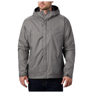Veste coupe-vent à capuche en nylon 100 % imperméable, réversible et écologique pour homme, collection hiver 2026, service OEM, logo personnalisé, fermeture éclair – Grande Vente - Product Image 1